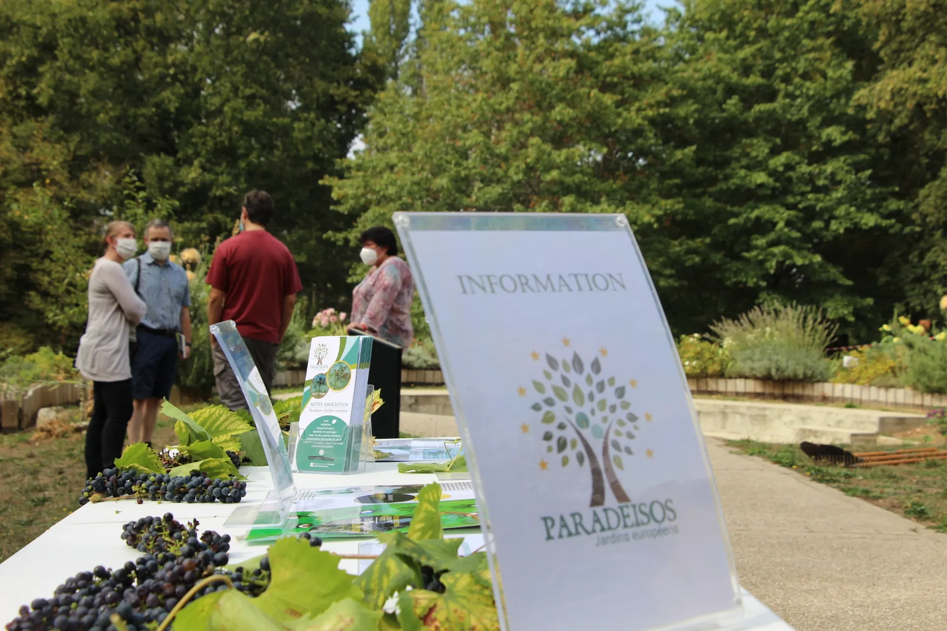 Journées Européennes du Patrimoine et avancement du jardin Monnet