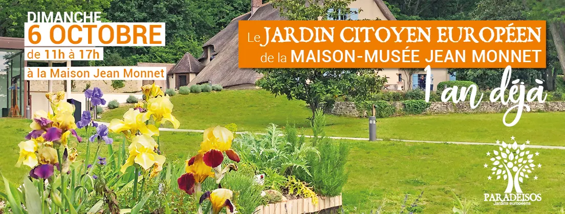 Fête anniversaire de notre Jardin citoyen européen dimanche 6 octobre