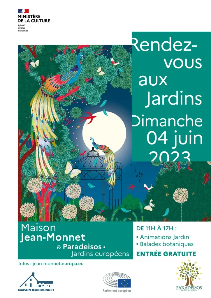 Bientôt les Rendez-vous aux Jardins… le dimanche 4 juin à la Maison Monnet