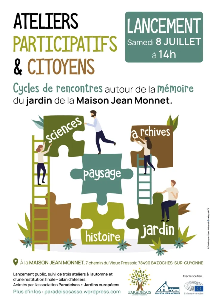 Lancement des nouveaux Ateliers Histoire Nature-Jardins à la Maison Monnet !