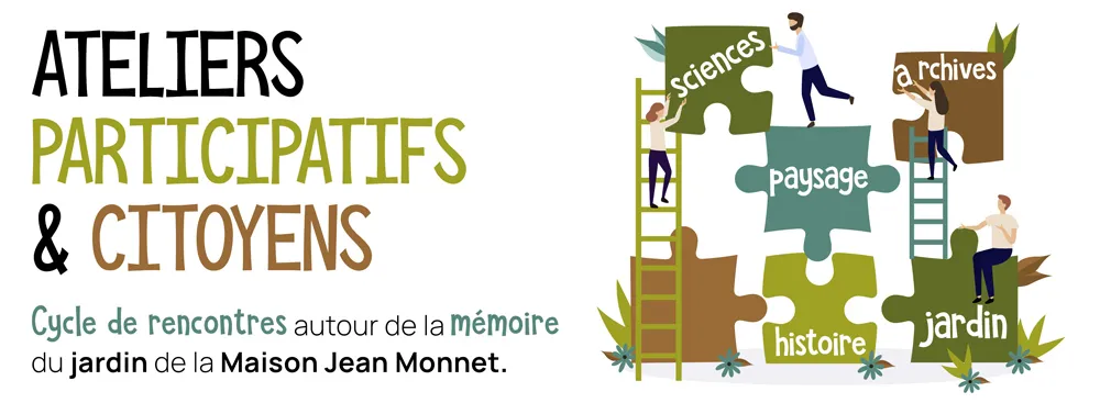 Journées du patrimoine et suite des Ateliers Histoire-Nature – Jardins à la Maison Monnet !