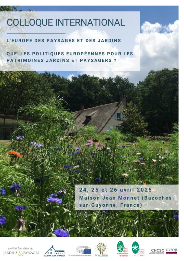 Evénement spécial ! L’Europe des paysages et des jardins à la Maison Monnet